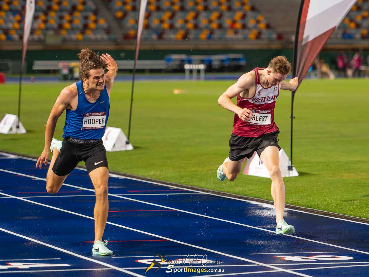 Taige Hooper, Daniel Blest, Heat 4, Men Open 400m